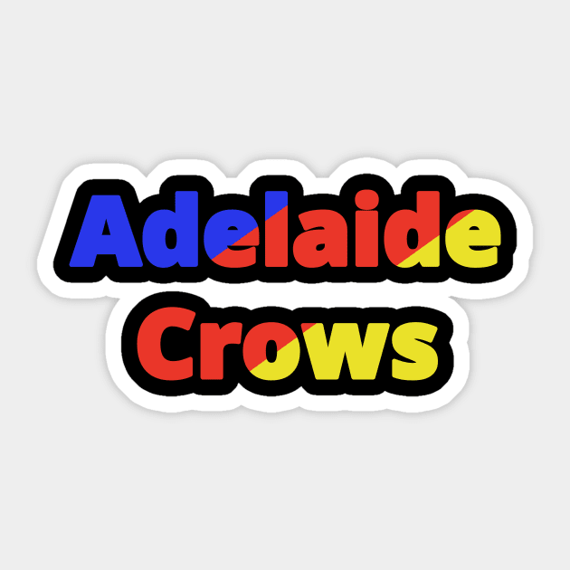 Adelaide Crows design 2 Sticker by Zimart